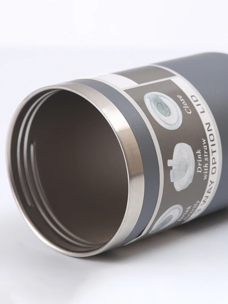 890ml Ultra Large Capacity Insulated Cup 304 Stainless Steel Insulated Cup Cold Insulated Outdoor Portable Ice Cream Cup