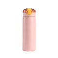 1pc 320/460ML Stainless Steel Thermal Bottle Portable Kids Straw Mug Cold and Hot Thermal Thermos Student Water Bottle