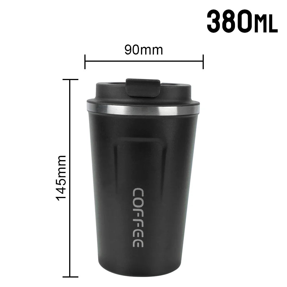 380 510ML Double Wall Stainless Steel Insulated Coffee Mug Leak Proof Car Travel Thermos Tumbler Tea Water Cup