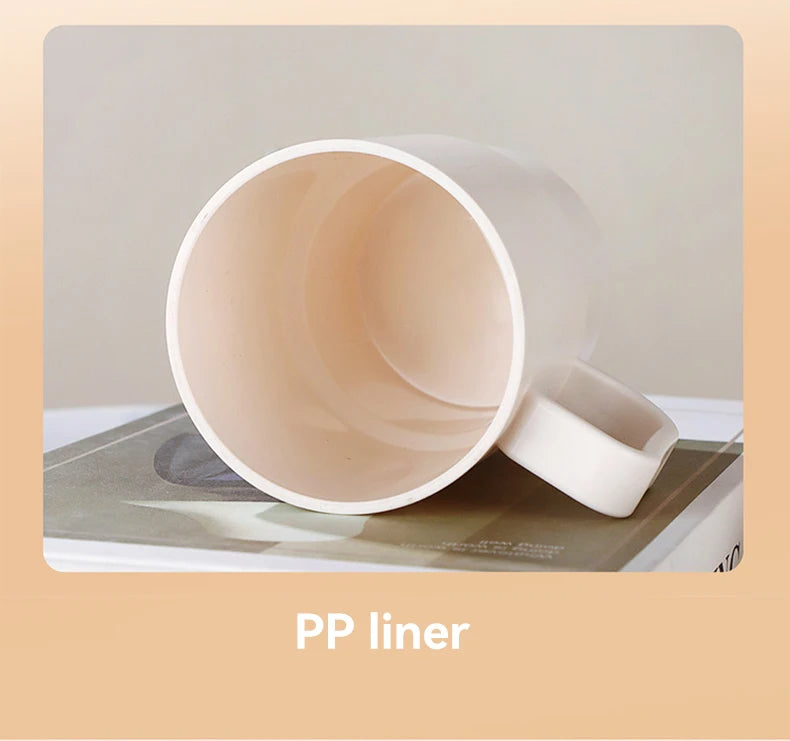 450/500ml 304 Stainless Steel Coffee Cup With Strainer & Spoon Double Wall Insulated Mug Student Portable Drinking Cup Drinkware