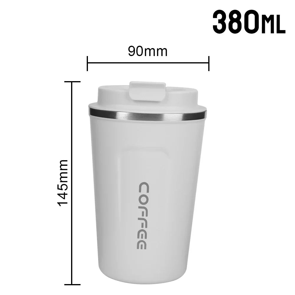 380 510ML Double Wall Stainless Steel Insulated Coffee Mug Leak Proof Car Travel Thermos Tumbler Tea Water Cup