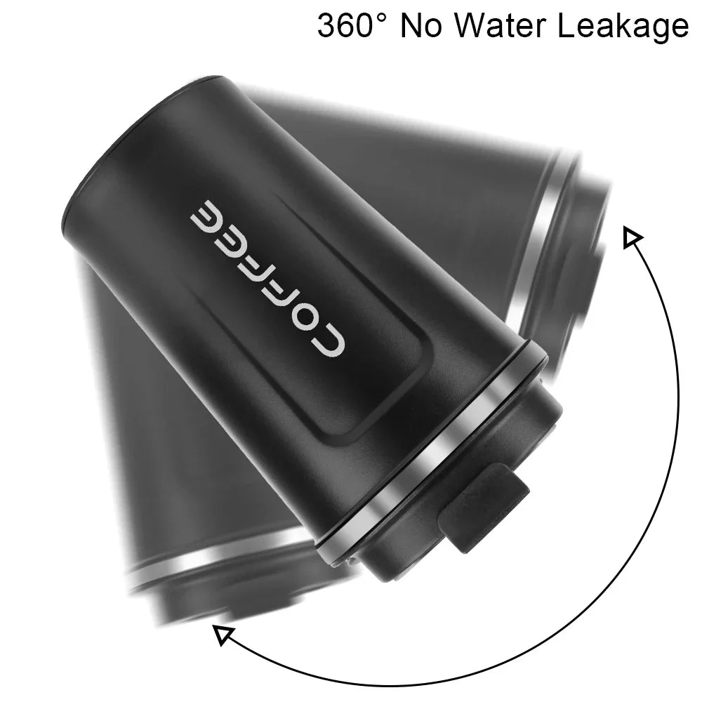 380 510ML Double Wall Stainless Steel Insulated Coffee Mug Leak Proof Car Travel Thermos Tumbler Tea Water Cup