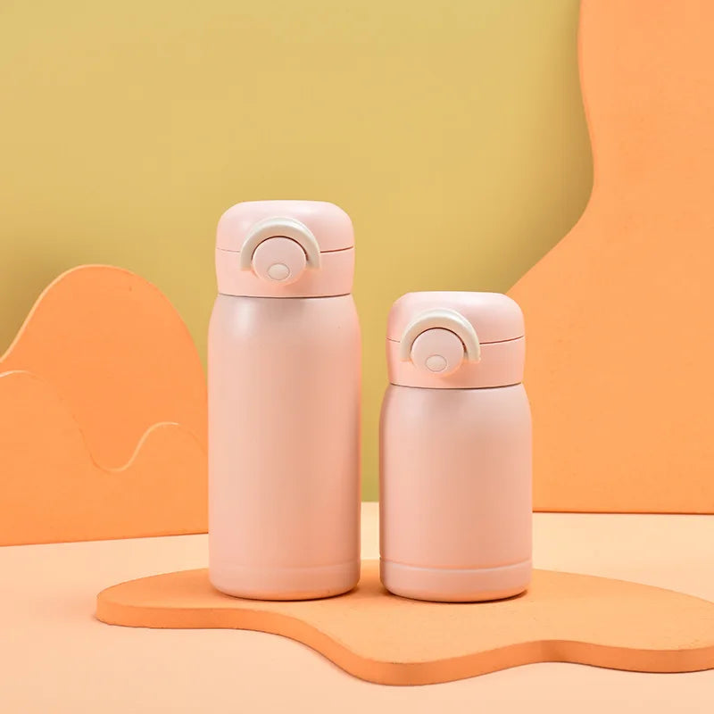 200ML/300ML Mini Insulated Cup Stainless Steel Pocket Cup Car Vacuum Flasks Coffee Cup Portable Leak-proof Thermal Water Bottle