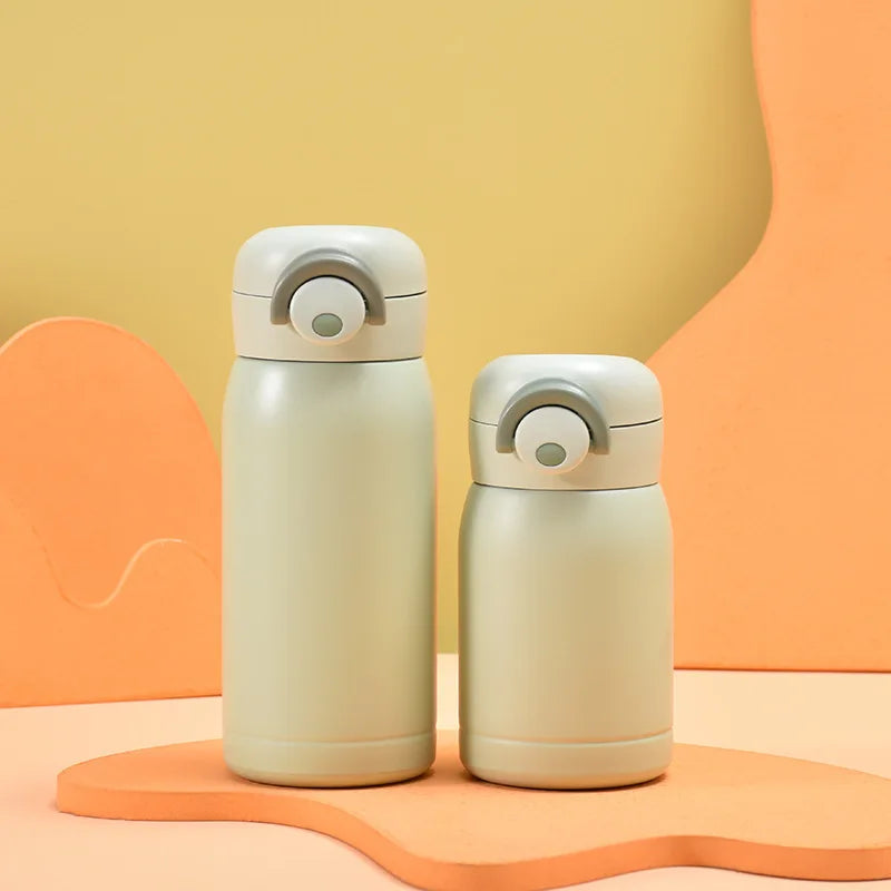 200ML/300ML Mini Insulated Cup Stainless Steel Pocket Cup Car Vacuum Flasks Coffee Cup Portable Leak-proof Thermal Water Bottle