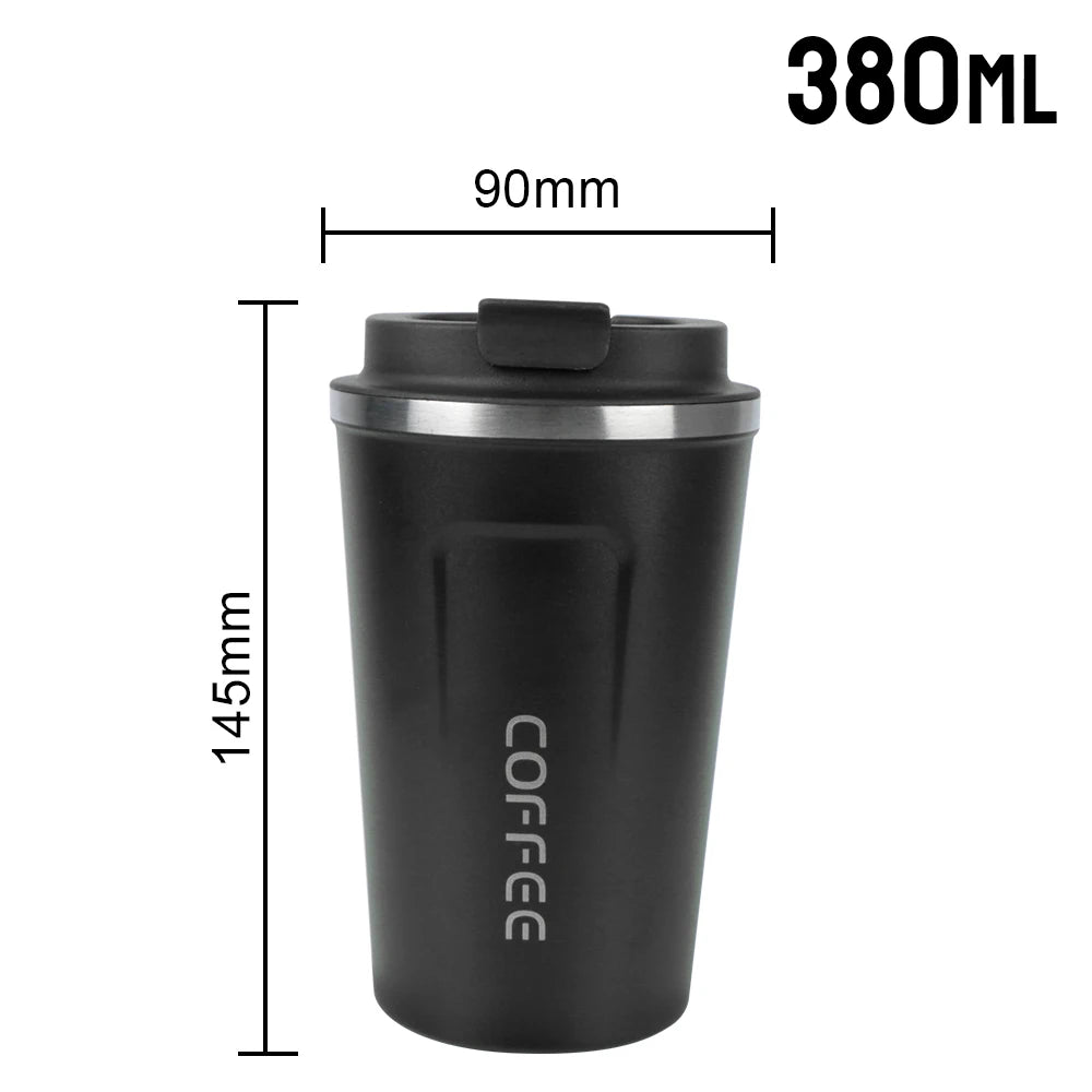 380 510ML Double Wall Stainless Steel Insulated Coffee Mug Leak Proof Car Travel Thermos Tumbler Tea Water Cup