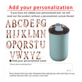 Custom Initial Letter Cup,Personalized Text Custom Stainless Steel Travel Mug,Insulated Coffee Cup for Outdoor Picnic Gift.
