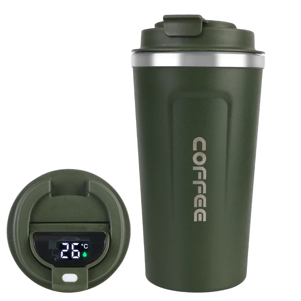 380 510ML Double Wall Stainless Steel Insulated Coffee Mug Leak Proof Car Travel Thermos Tumbler Tea Water Cup