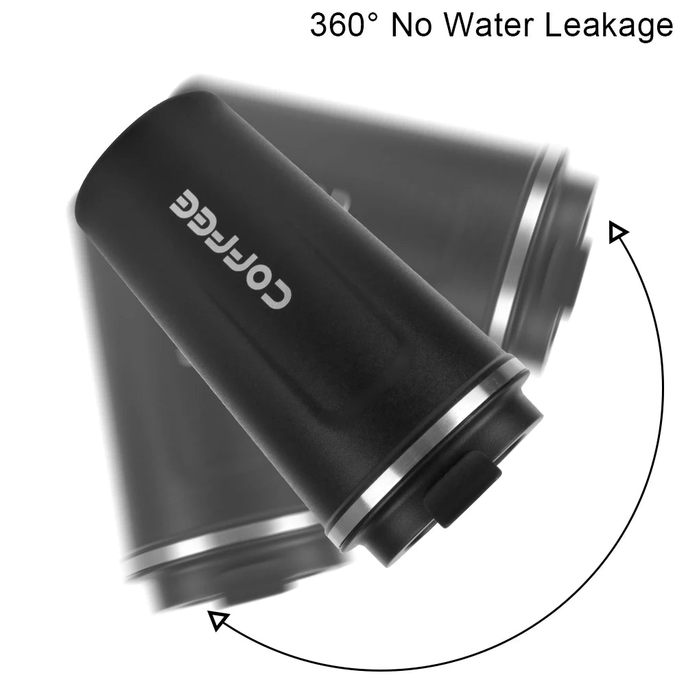380 510ML Double Wall Stainless Steel Insulated Coffee Mug Leak Proof Car Travel Thermos Tumbler Tea Water Cup